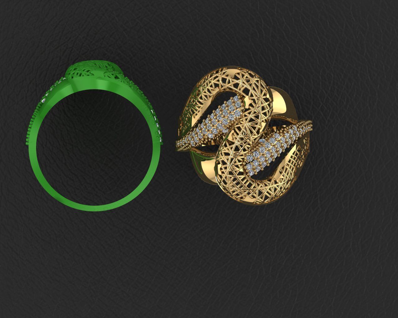 2024 New 34 Rings 3DM 3D print model_16