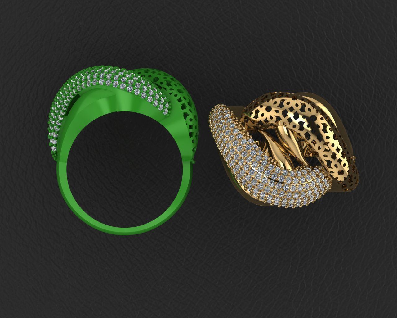 2024 New 34 Rings 3DM 3D print model_25