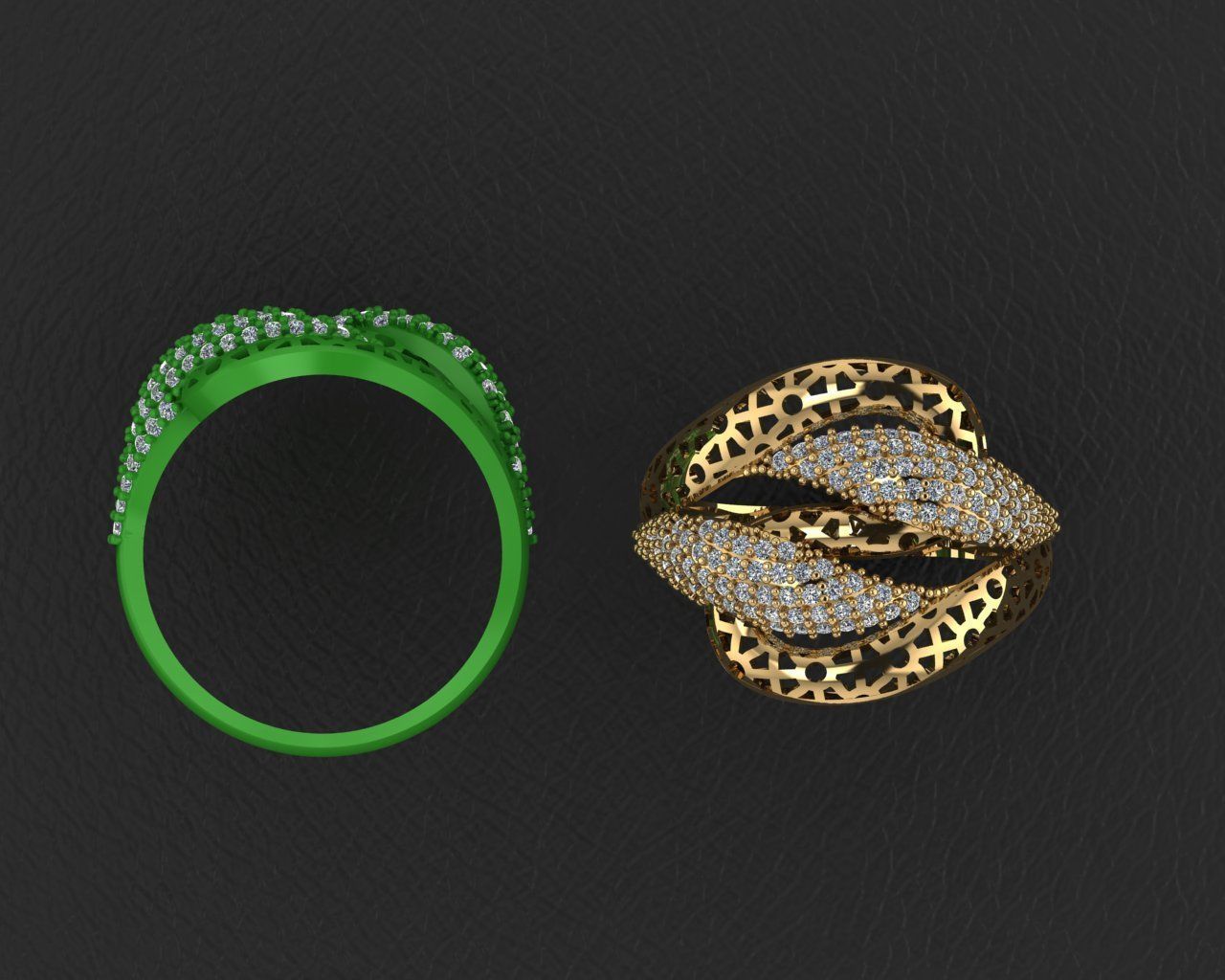 2024 New 34 Rings 3DM 3D print model_23