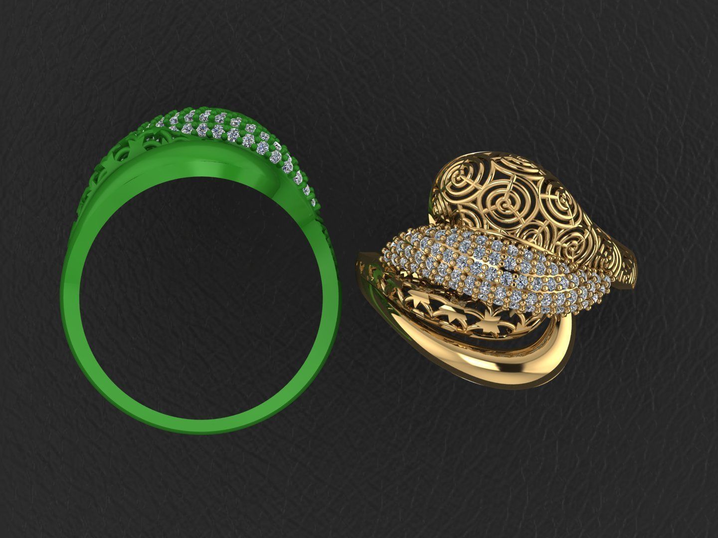 2024 New 34 Rings 3DM 3D print model_12