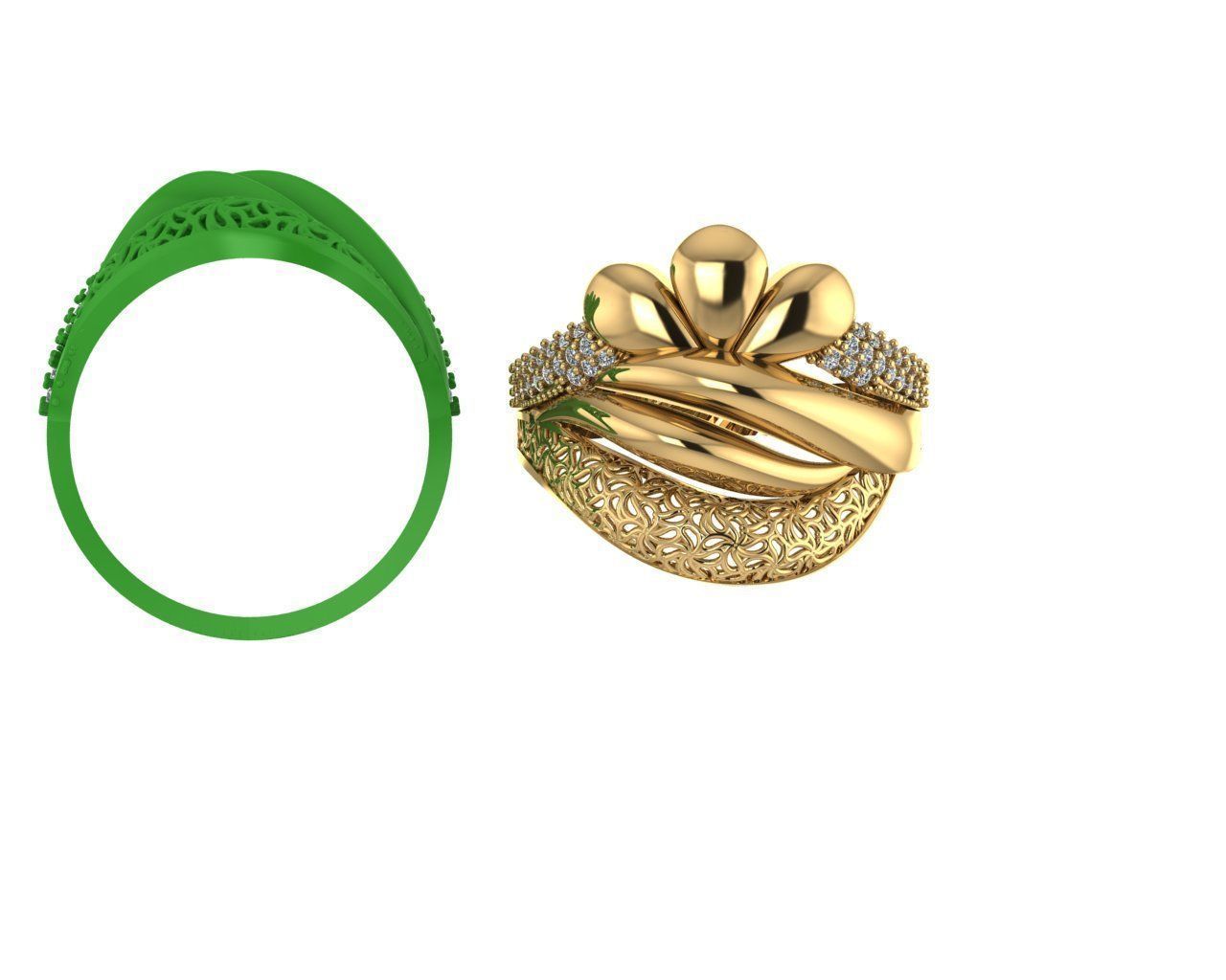 2024 New 34 Rings 3DM 3D print model_17