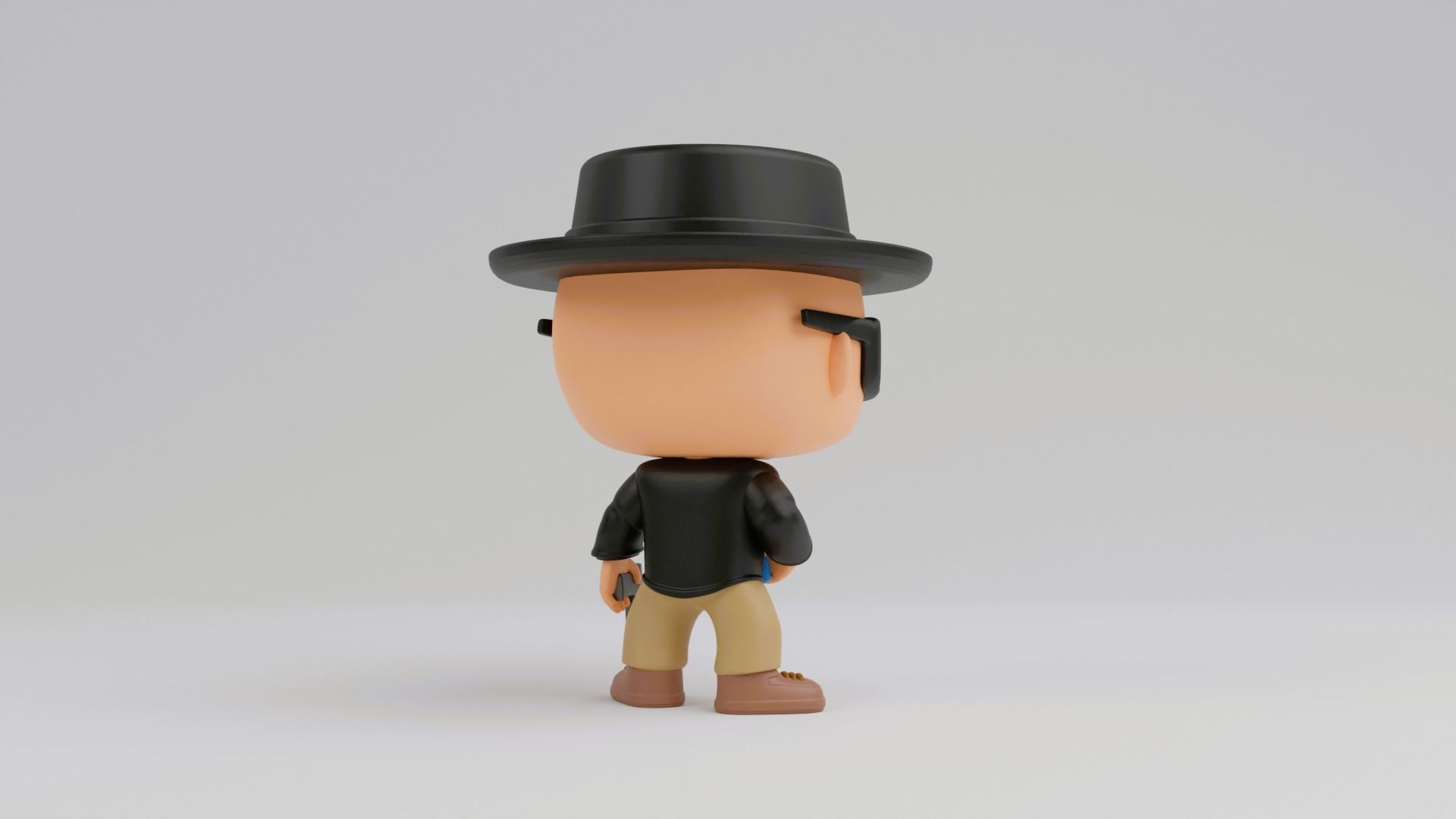 Walter Hartwell White funko pop from Breaking Bad 3D print model_8