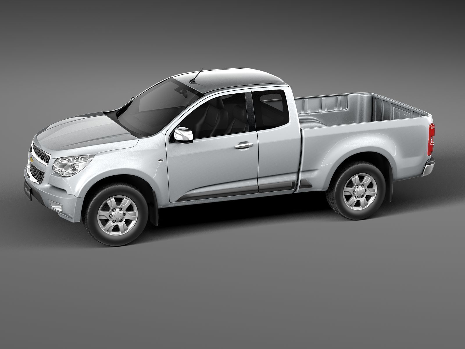 Chevrolet Colorado Extended Cab CG 2012 3D model_11