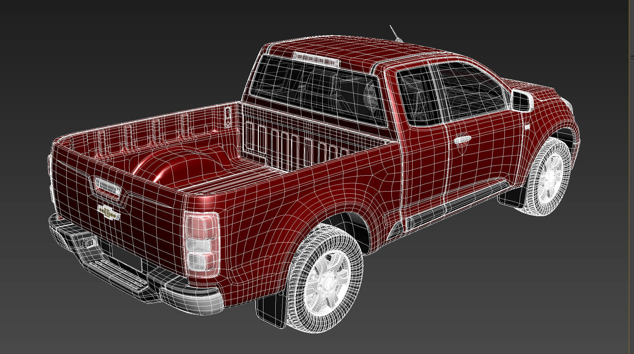 Chevrolet Colorado Extended Cab CG 2012 3D model_15