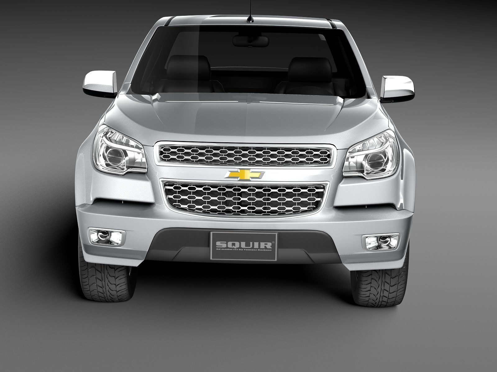 Chevrolet Colorado Extended Cab CG 2012 3D model_9