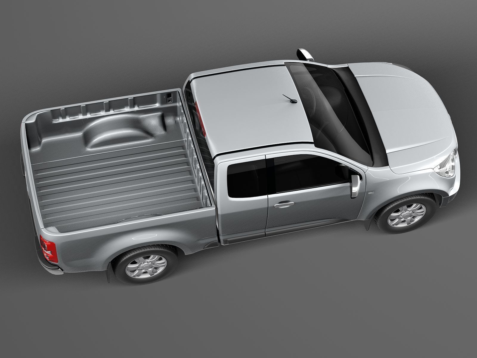 Chevrolet Colorado Extended Cab CG 2012 3D model_7