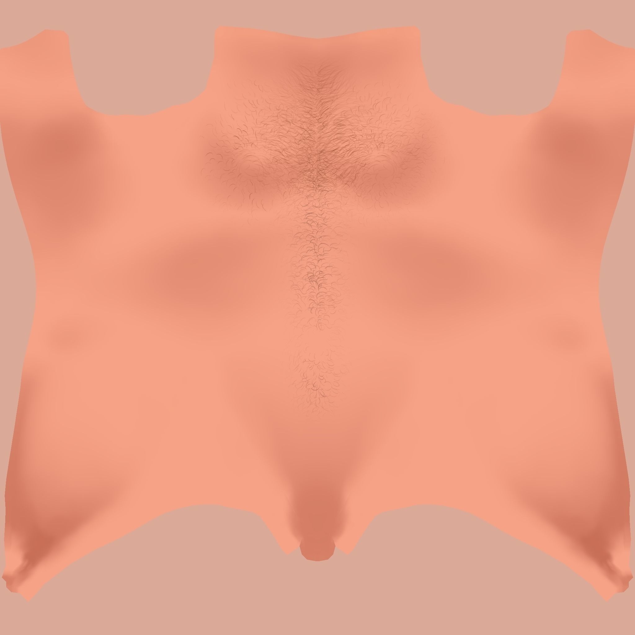 Game Stylized Cartoon Man 3d Model Low-poly 3D model_34