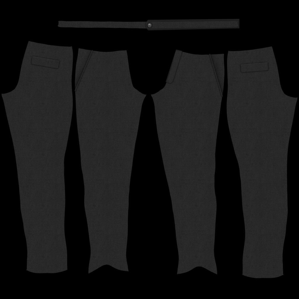 Game Stylized Cartoon Man 3d Model Low-poly 3D model_25