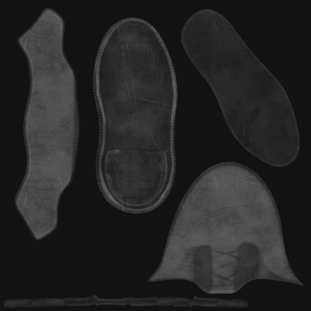 Game Stylized Cartoon Man 3d Model Low-poly 3D model_24