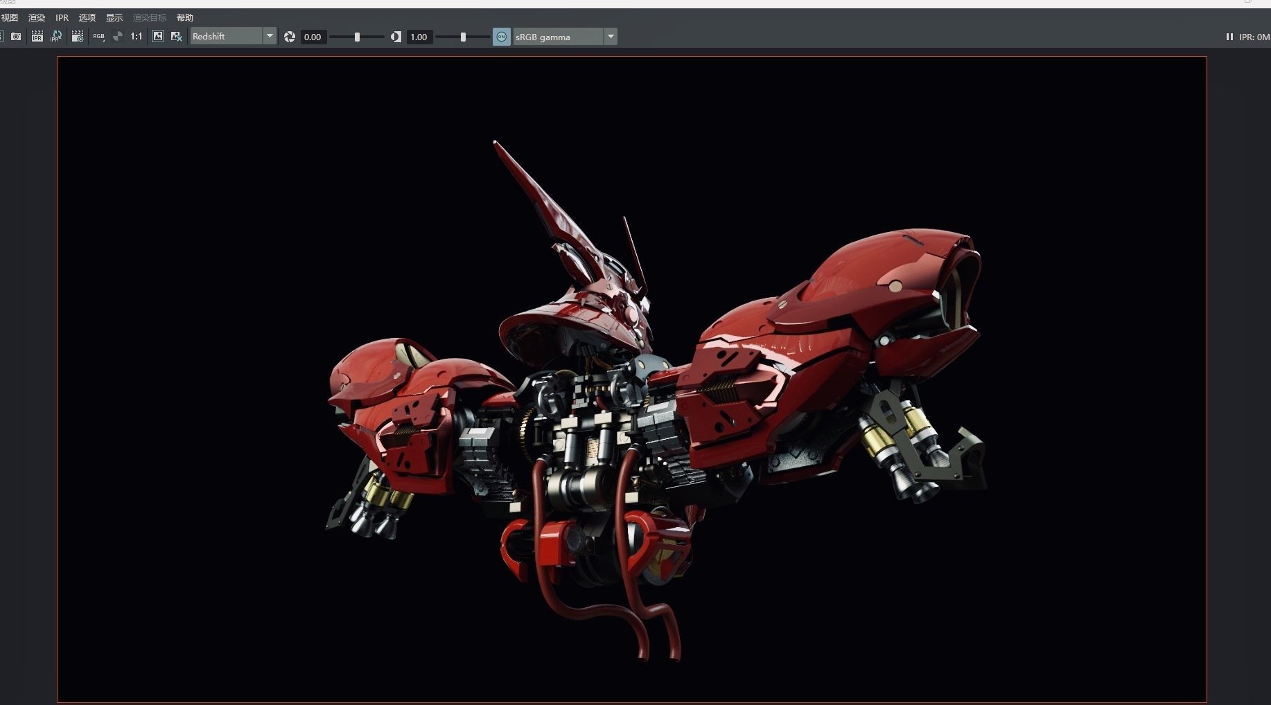 sazabi 3D model_1
