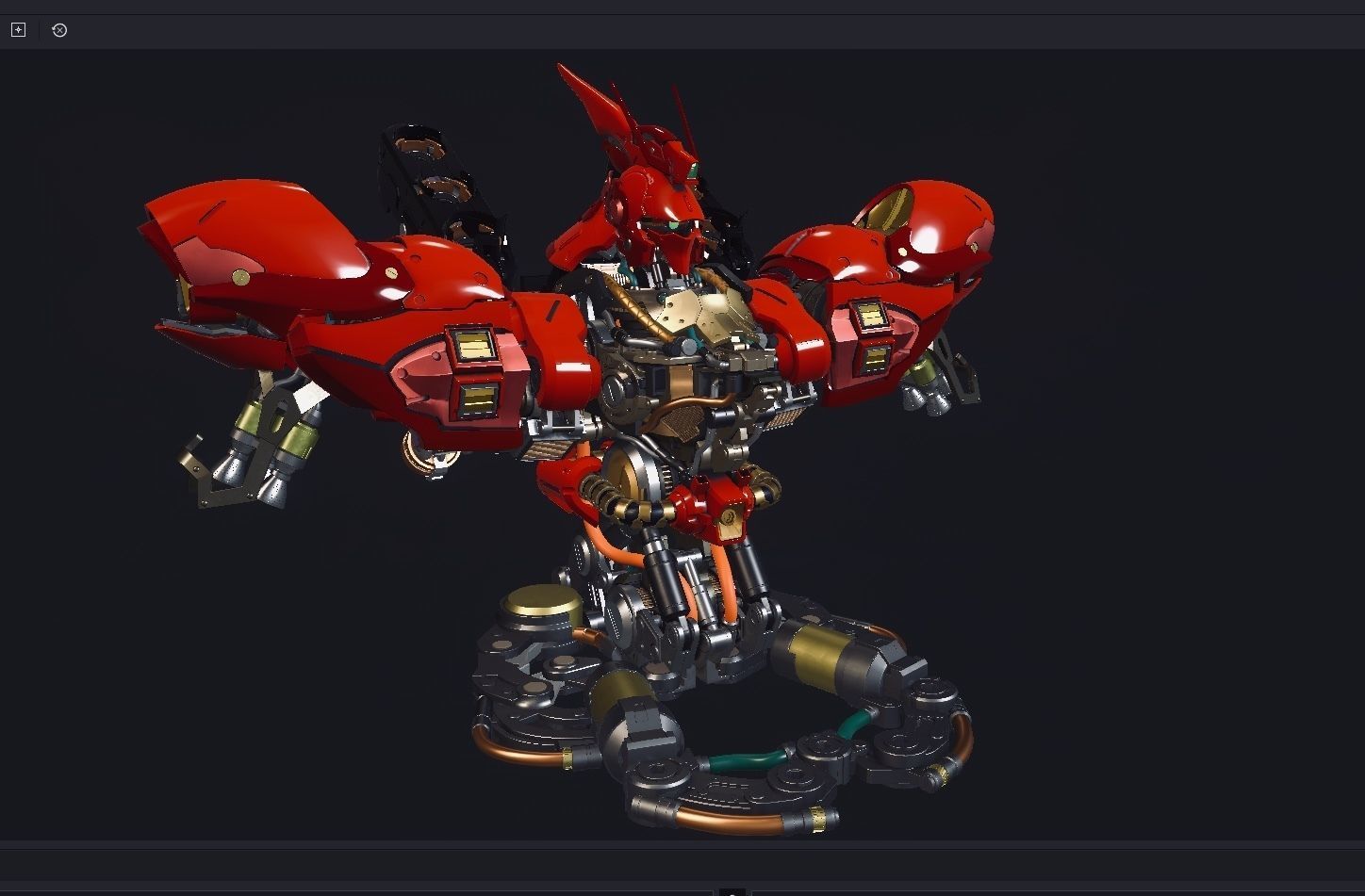 sazabi 3D model_13