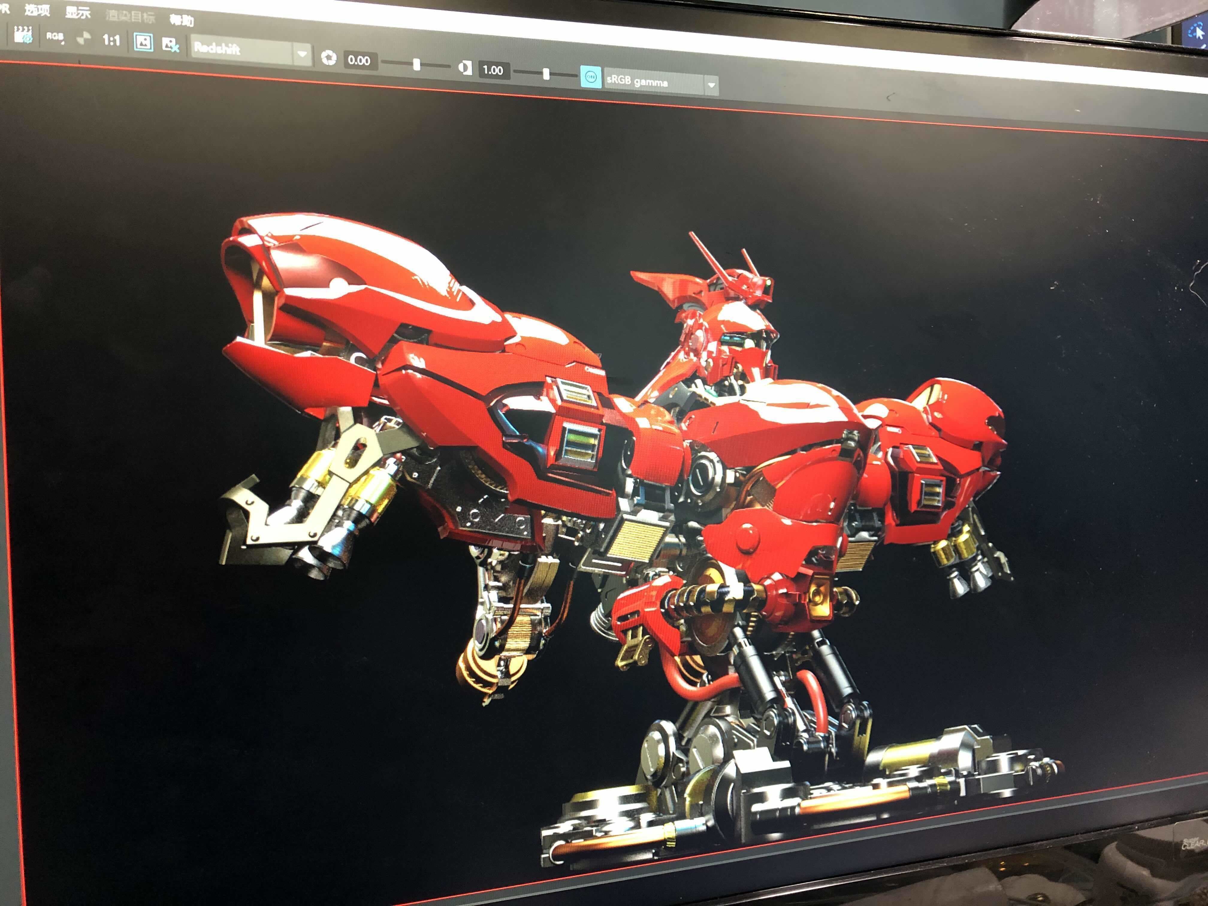 sazabi 3D model_10
