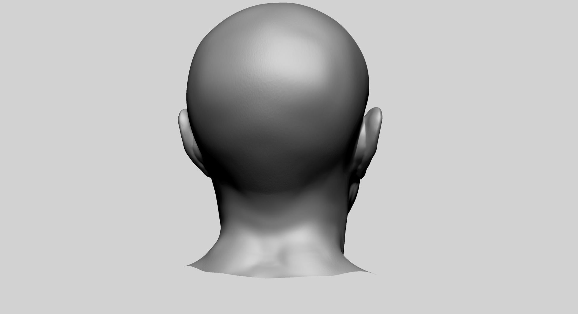 Male Head O 3D model_4