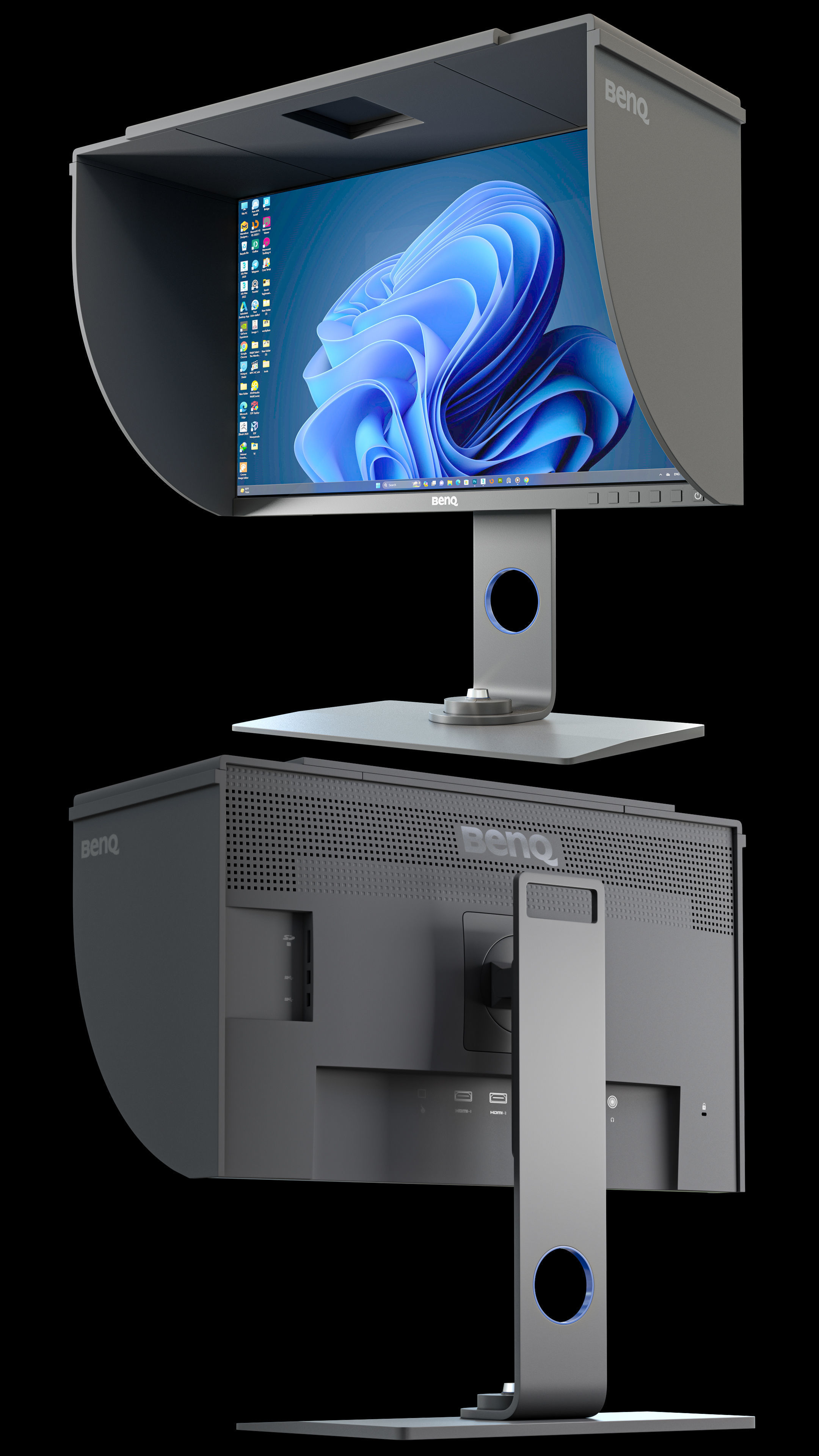 designer workspace set 01 3D model_7