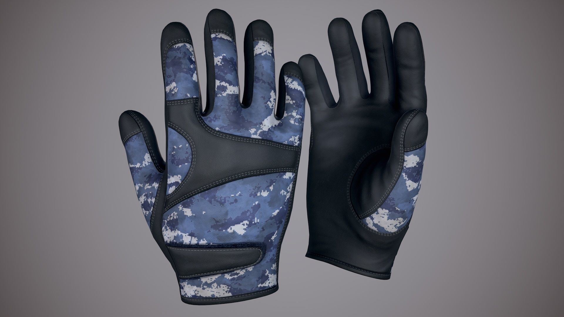 FPS Arms 05a Low-poly 3D model_24