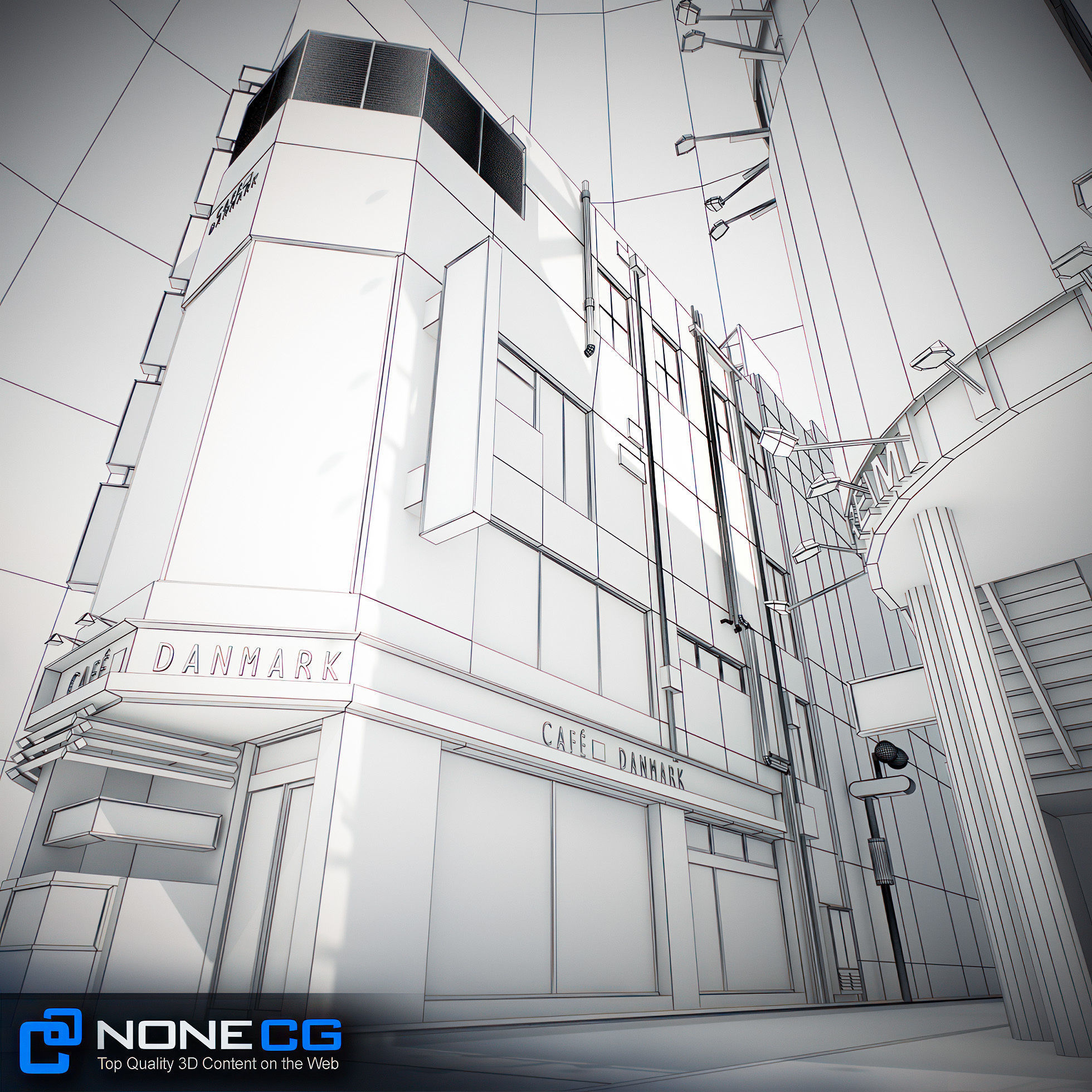 Tokyo Shibuya Block 3 3D model_75