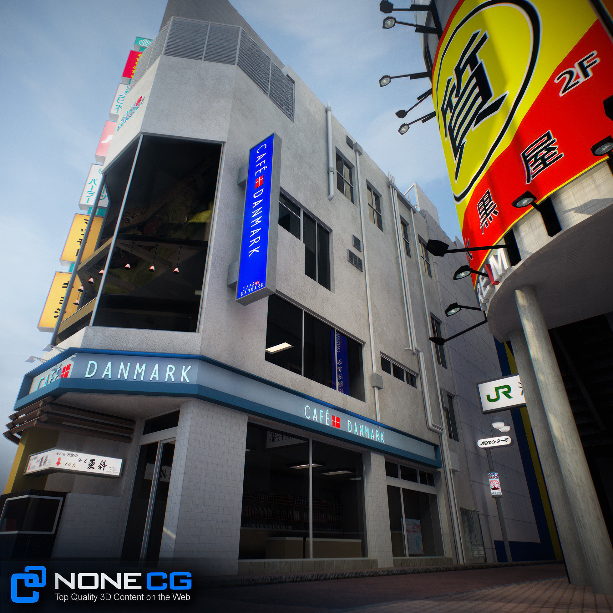 Tokyo Shibuya Block 3 3D model_74