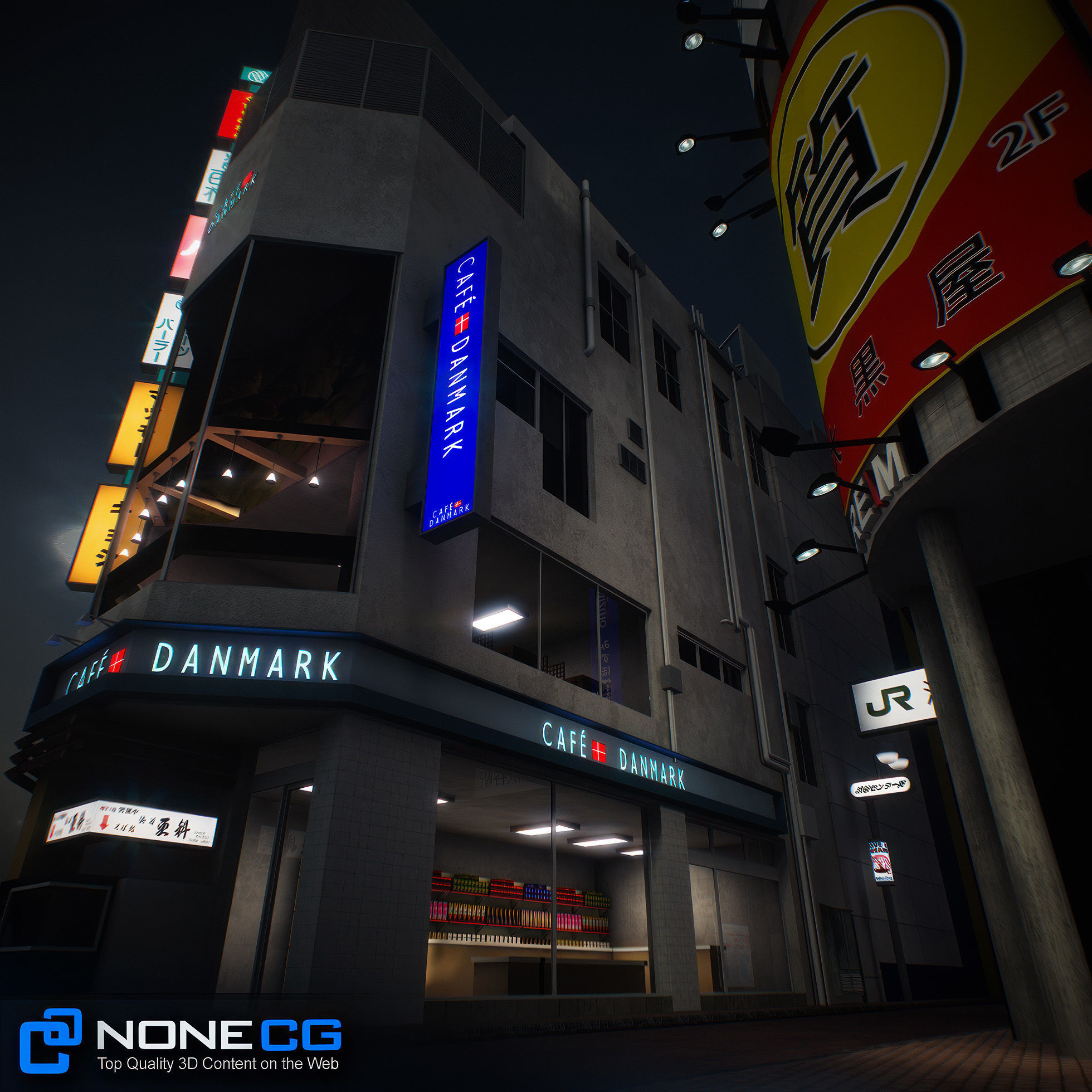 Tokyo Shibuya Block 3 3D model_76