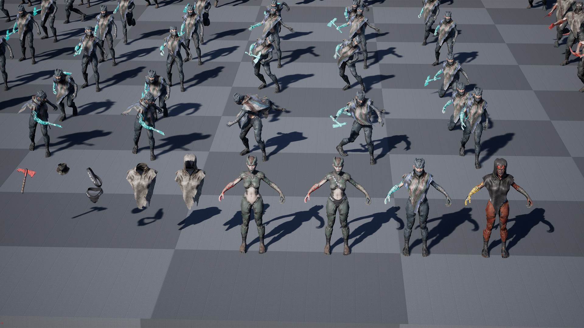 Demons 01 Low-poly 3D model_25