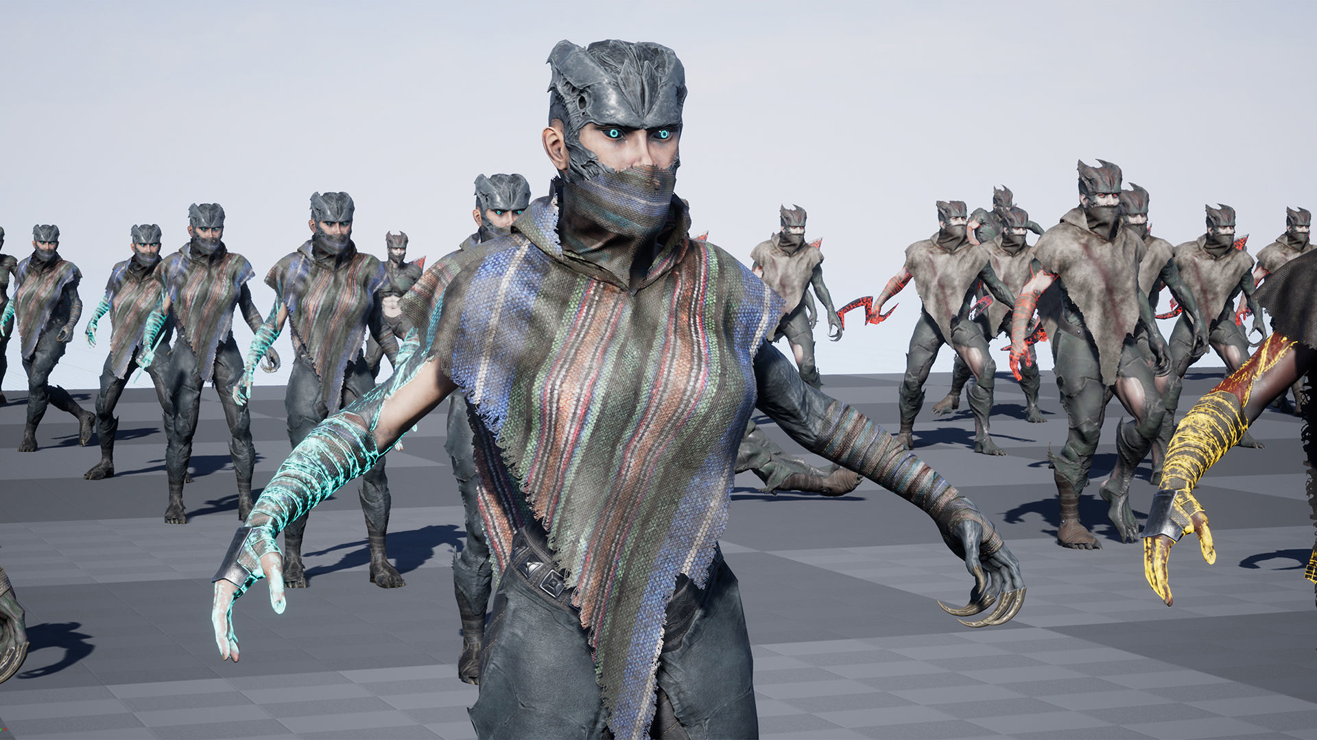 Demons 01 Low-poly 3D model_36