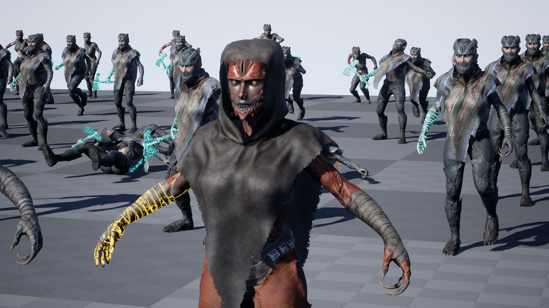 Demons 01 Low-poly 3D model_31