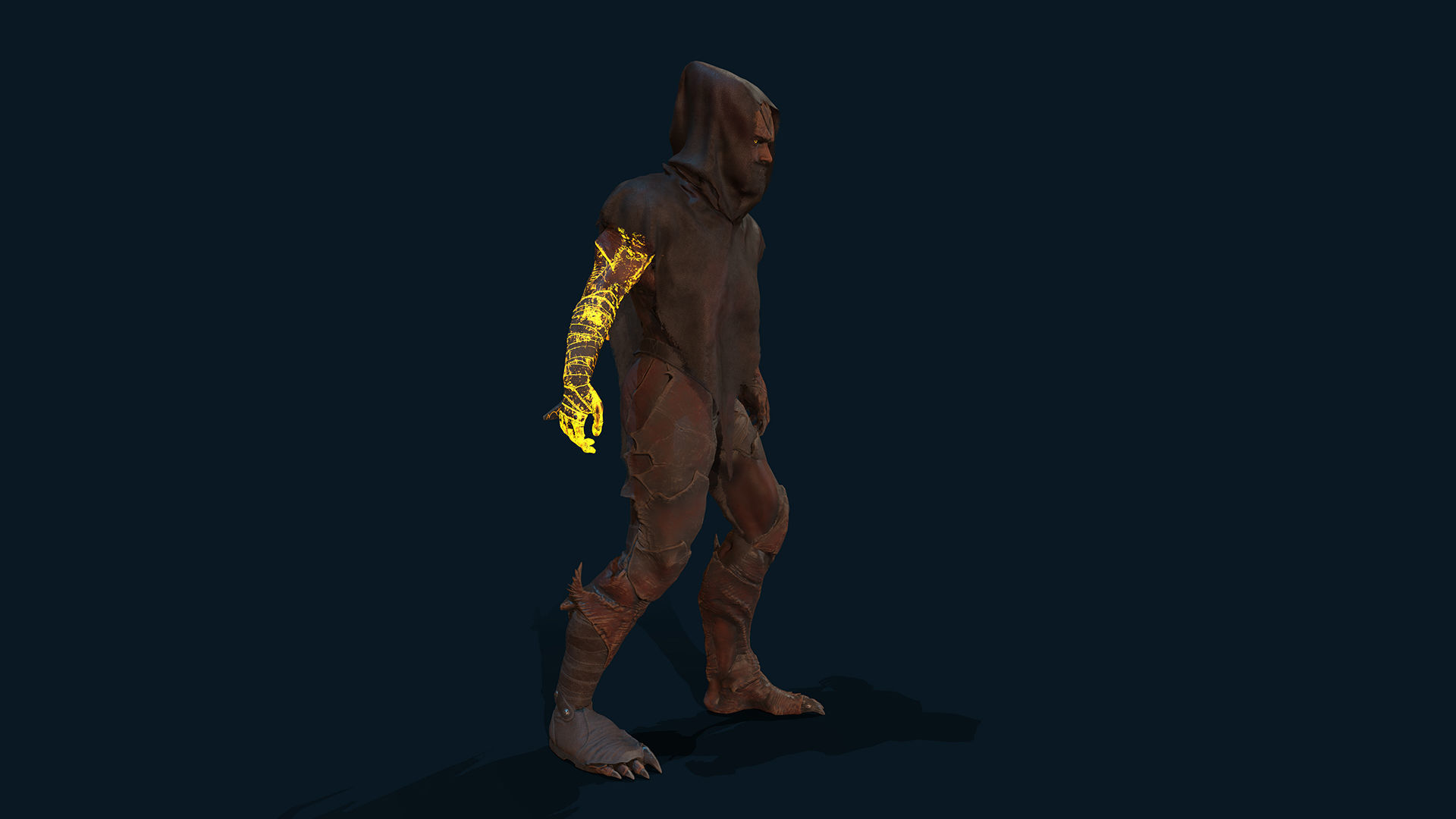 Demons 01 Low-poly 3D model_18