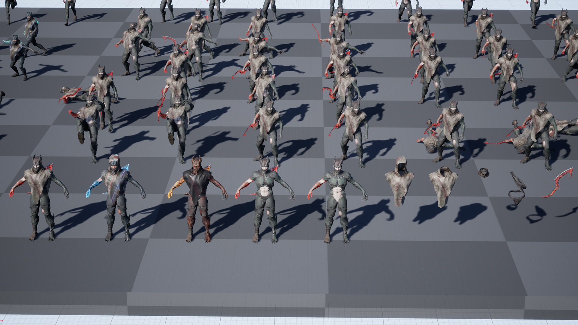 Demons 01 Low-poly 3D model_26