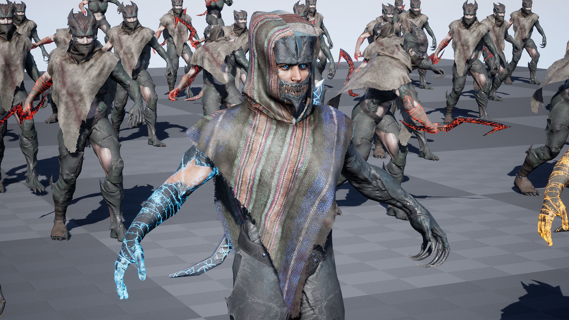 Demons 01 Low-poly 3D model_27