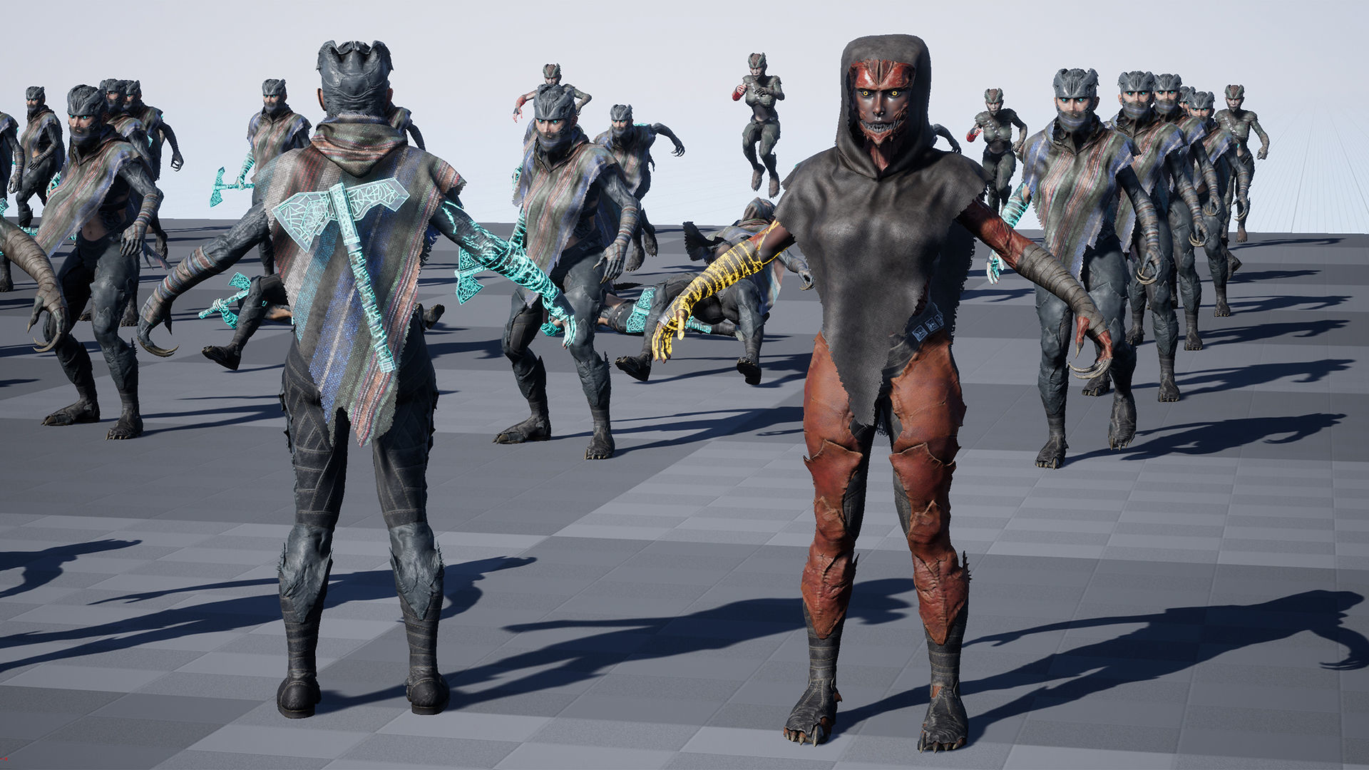 Demons 01 Low-poly 3D model_34