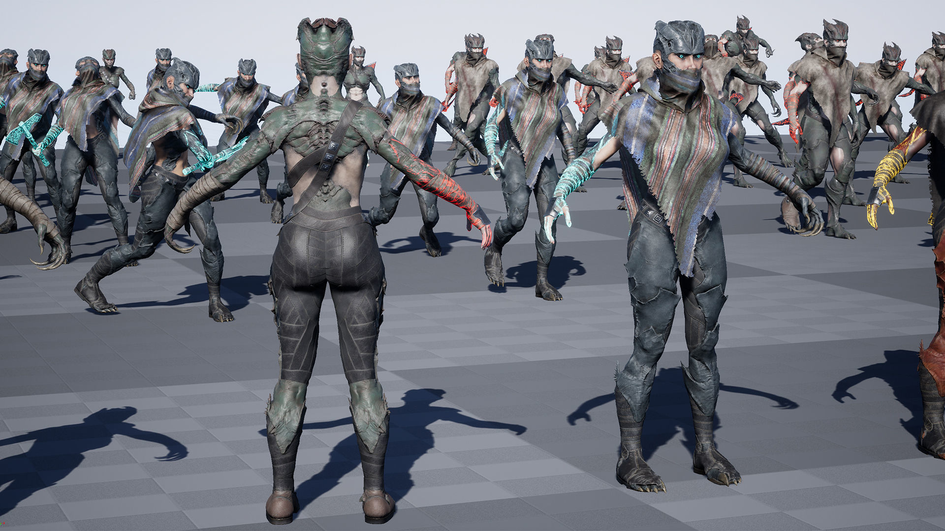 Demons 01 Low-poly 3D model_35