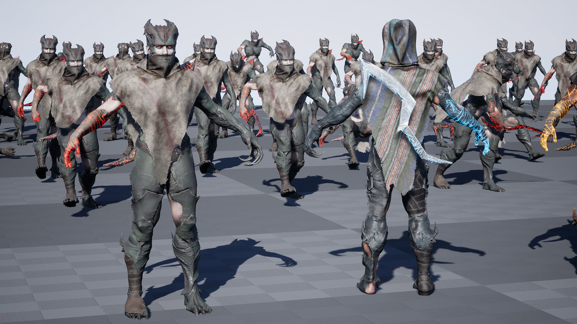 Demons 01 Low-poly 3D model_33