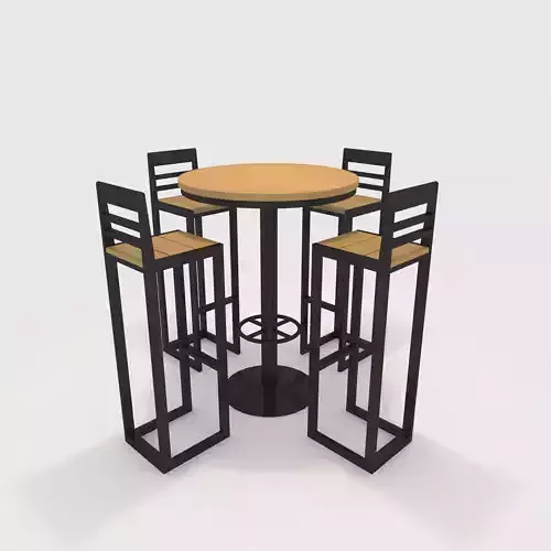 Bar Table And Chair 6