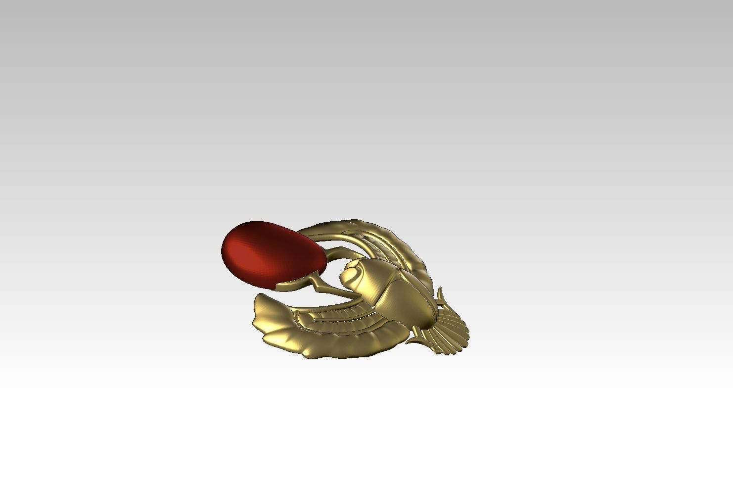 SCARAB BEETLE 3D print model_17