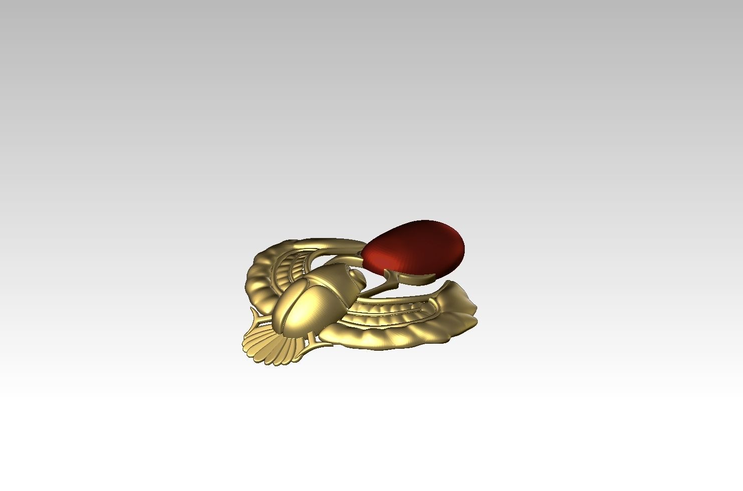 SCARAB BEETLE 3D print model_18