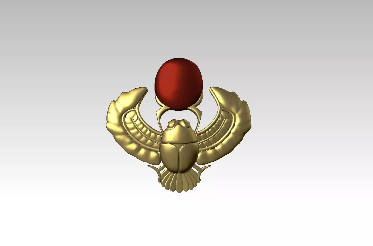 SCARAB BEETLE 3D print model_0