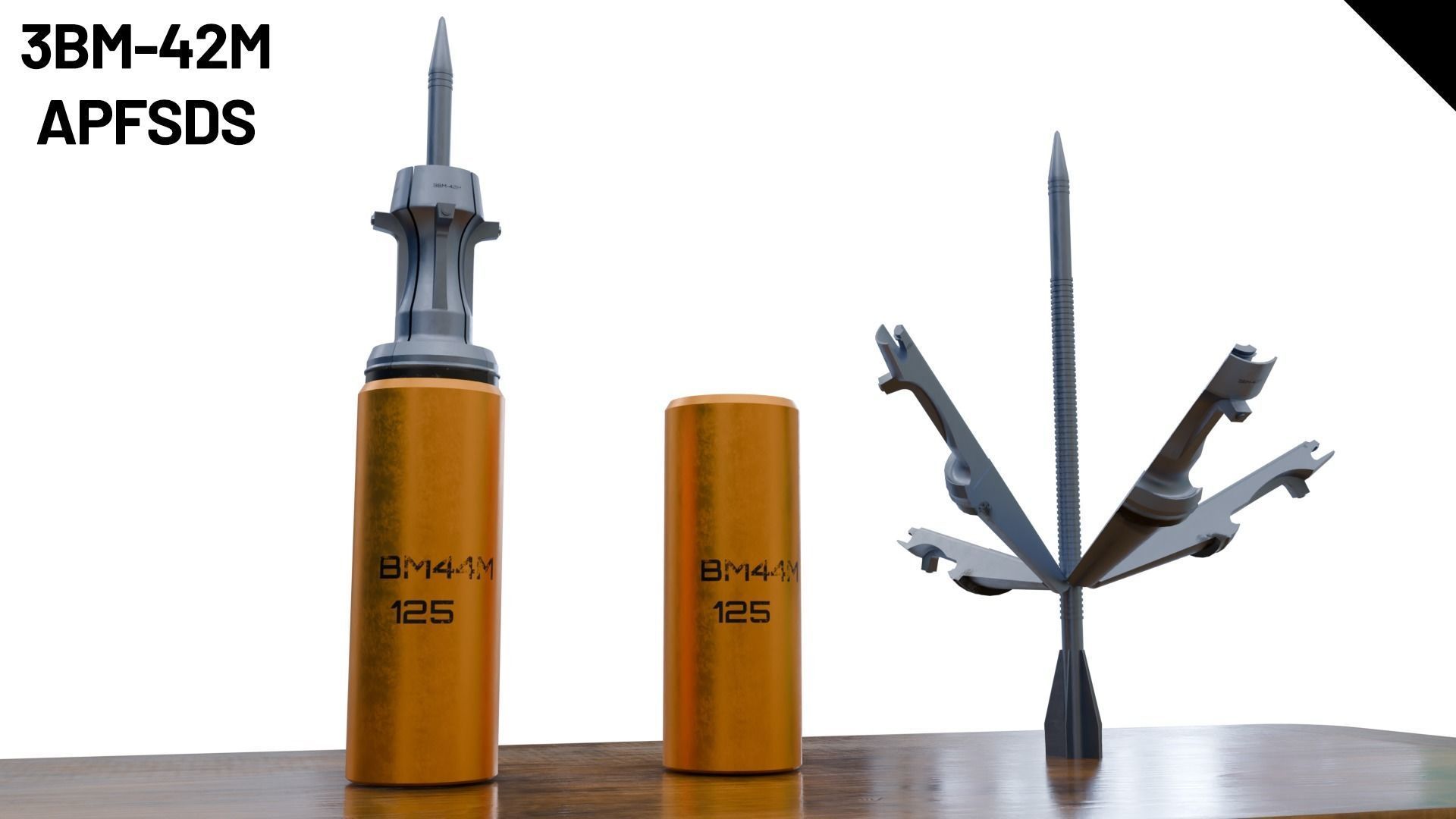 Ultimate USSR Tank Shells Vol 1 Low-poly 3D model_2