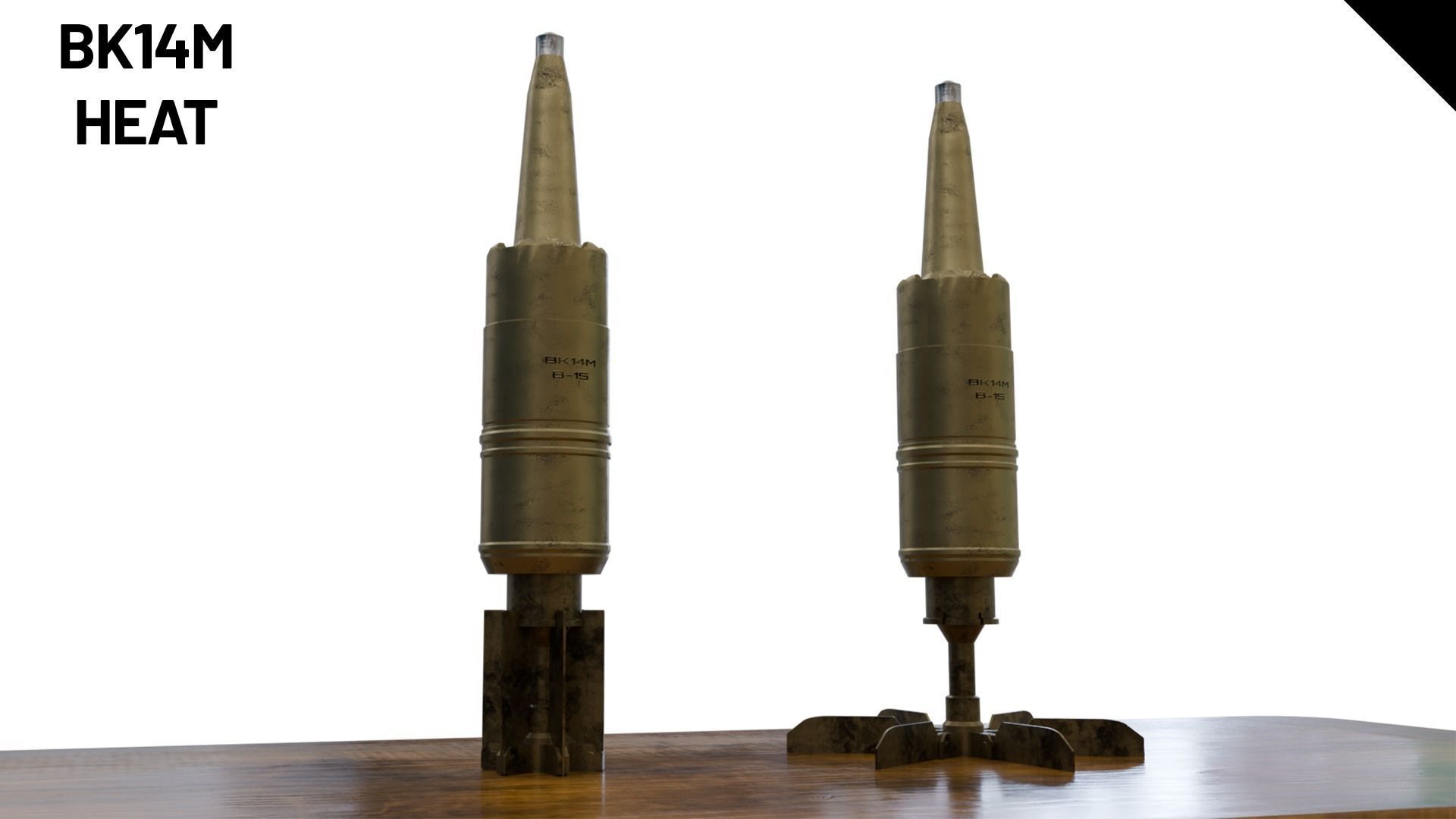 Ultimate USSR Tank Shells Vol 1 Low-poly 3D model_8