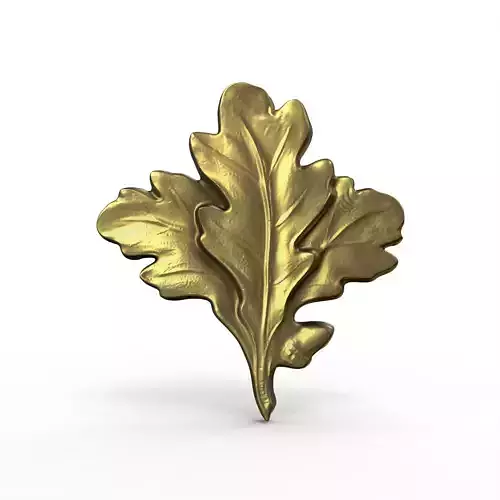Oak Leaf 3D print model
