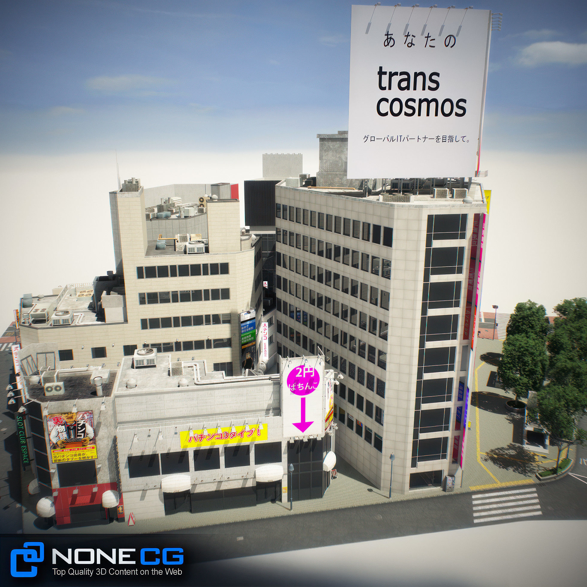 Tokyo Shibuya Block 5 3D model_27
