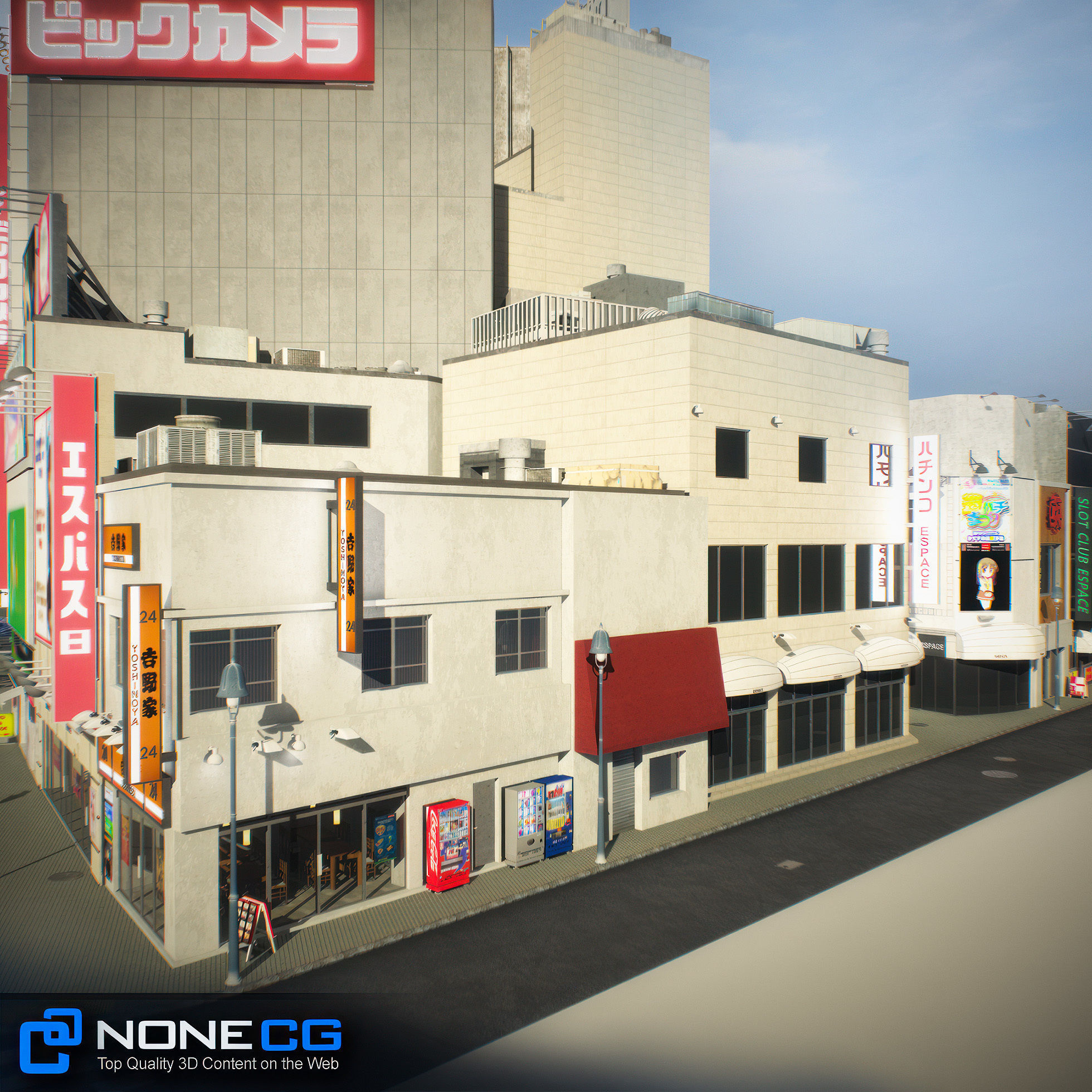 Tokyo Shibuya Block 5 3D model_11