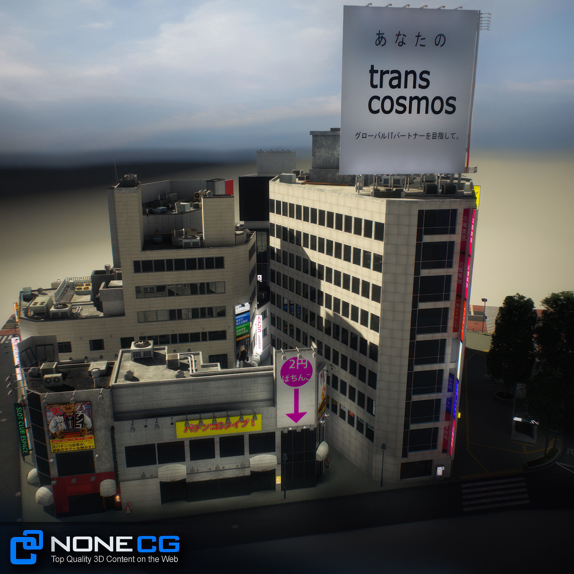 Tokyo Shibuya Block 5 3D model_28