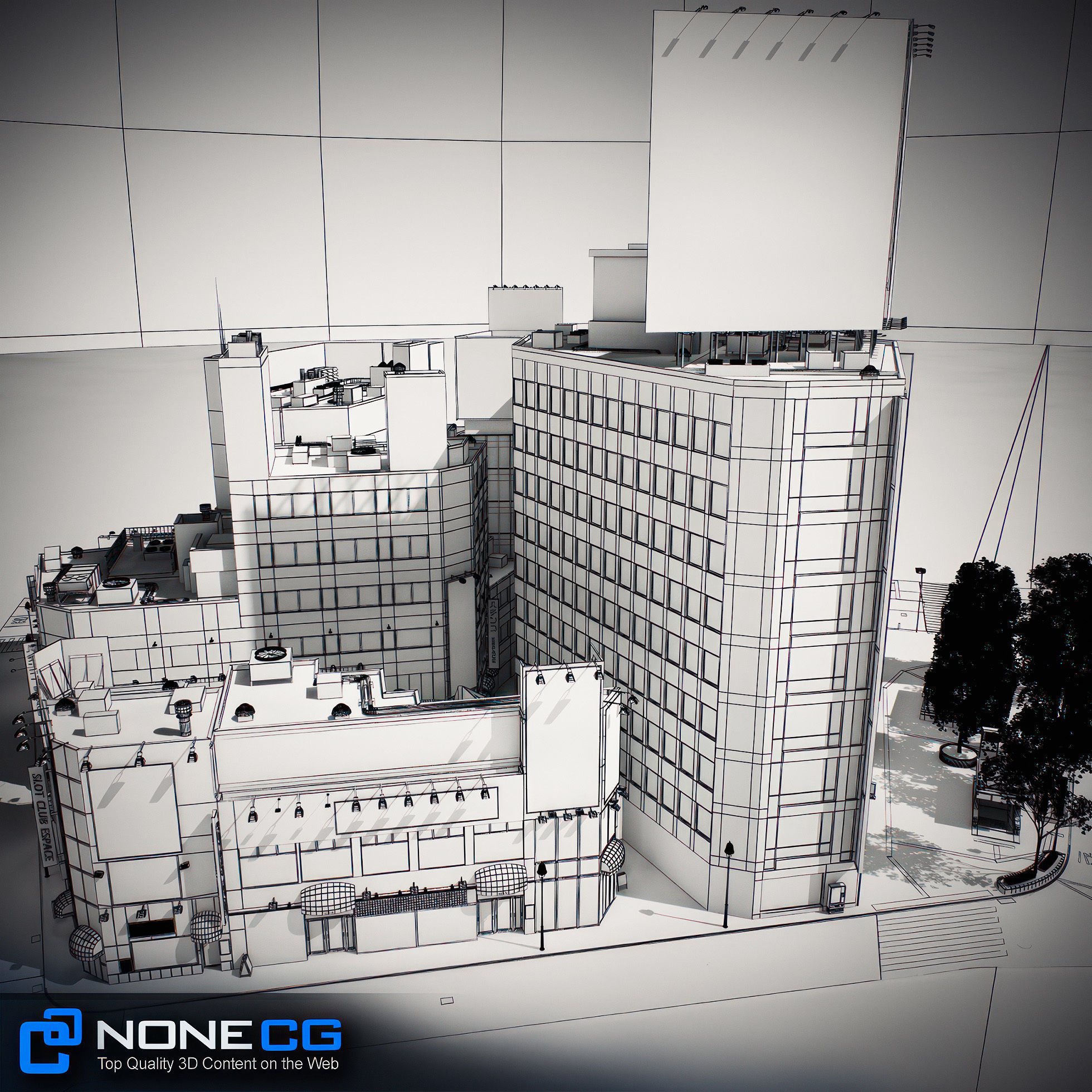 Tokyo Shibuya Block 5 3D model_20