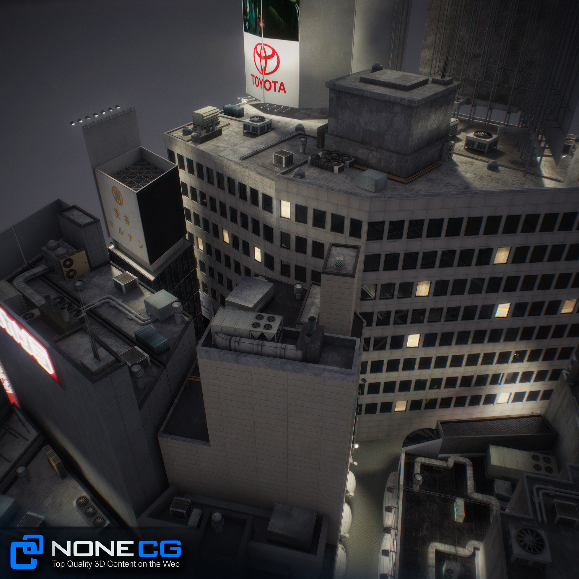 Tokyo Shibuya Block 5 3D model_59