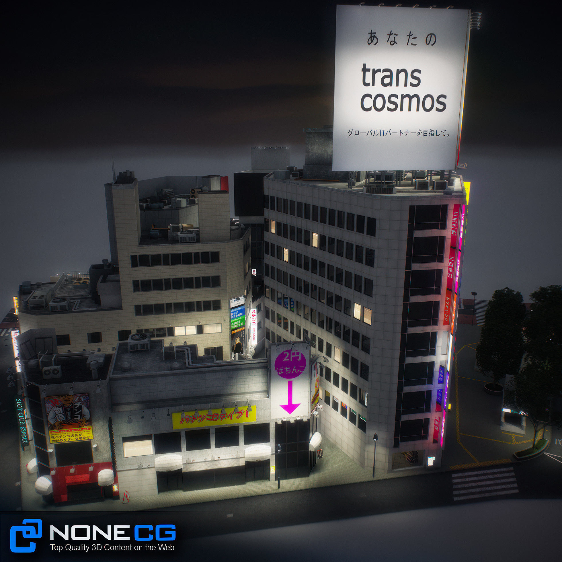 Tokyo Shibuya Block 5 3D model_29