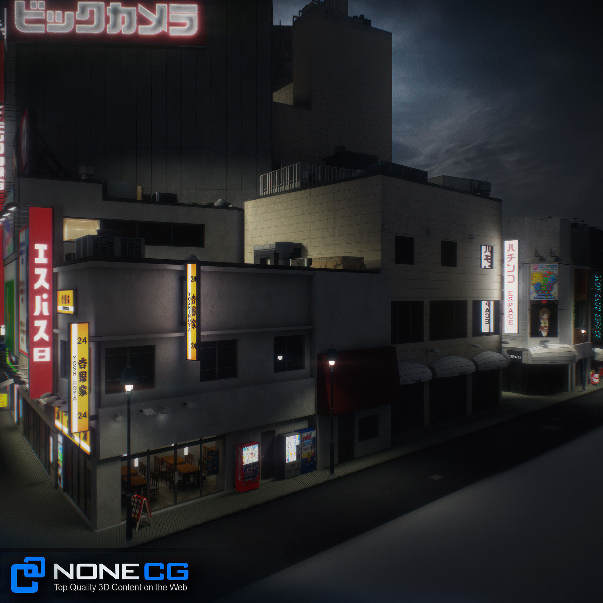 Tokyo Shibuya Block 5 3D model_12