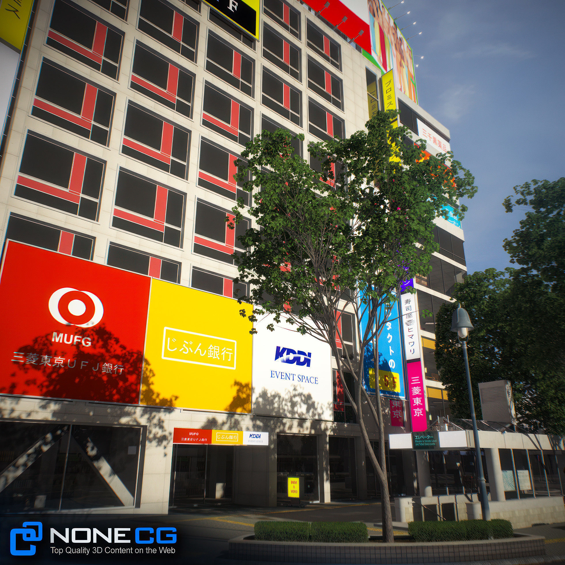 Tokyo Shibuya Block 5 3D model_52