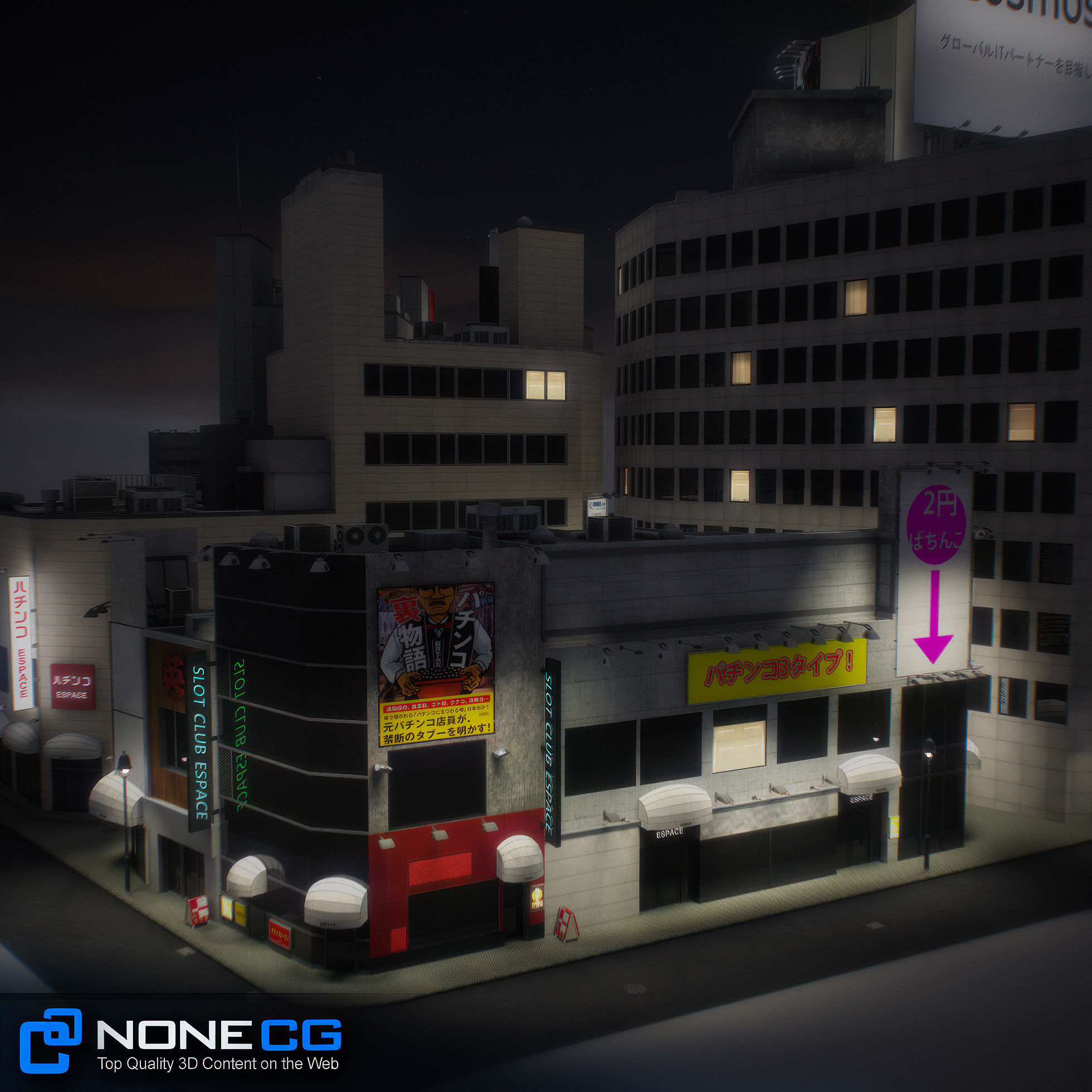 Tokyo Shibuya Block 5 3D model_43