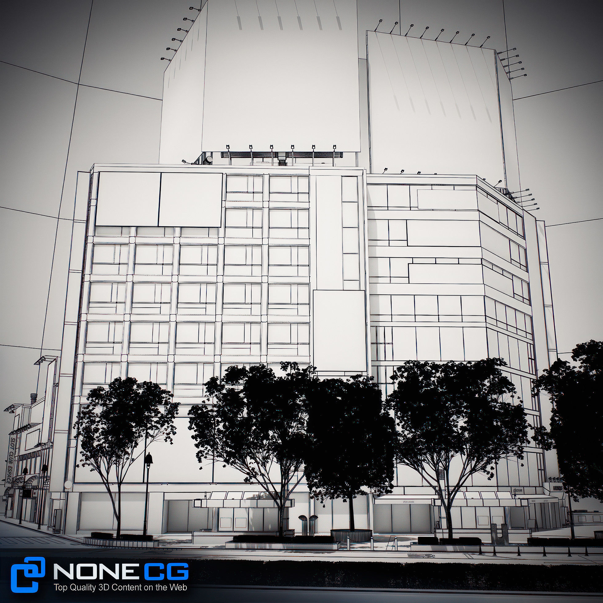 Tokyo Shibuya Block 5 3D model_3