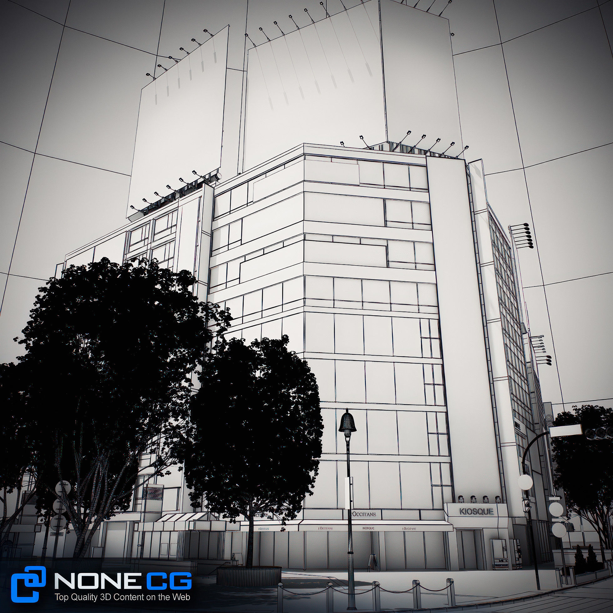 Tokyo Shibuya Block 5 3D model_49