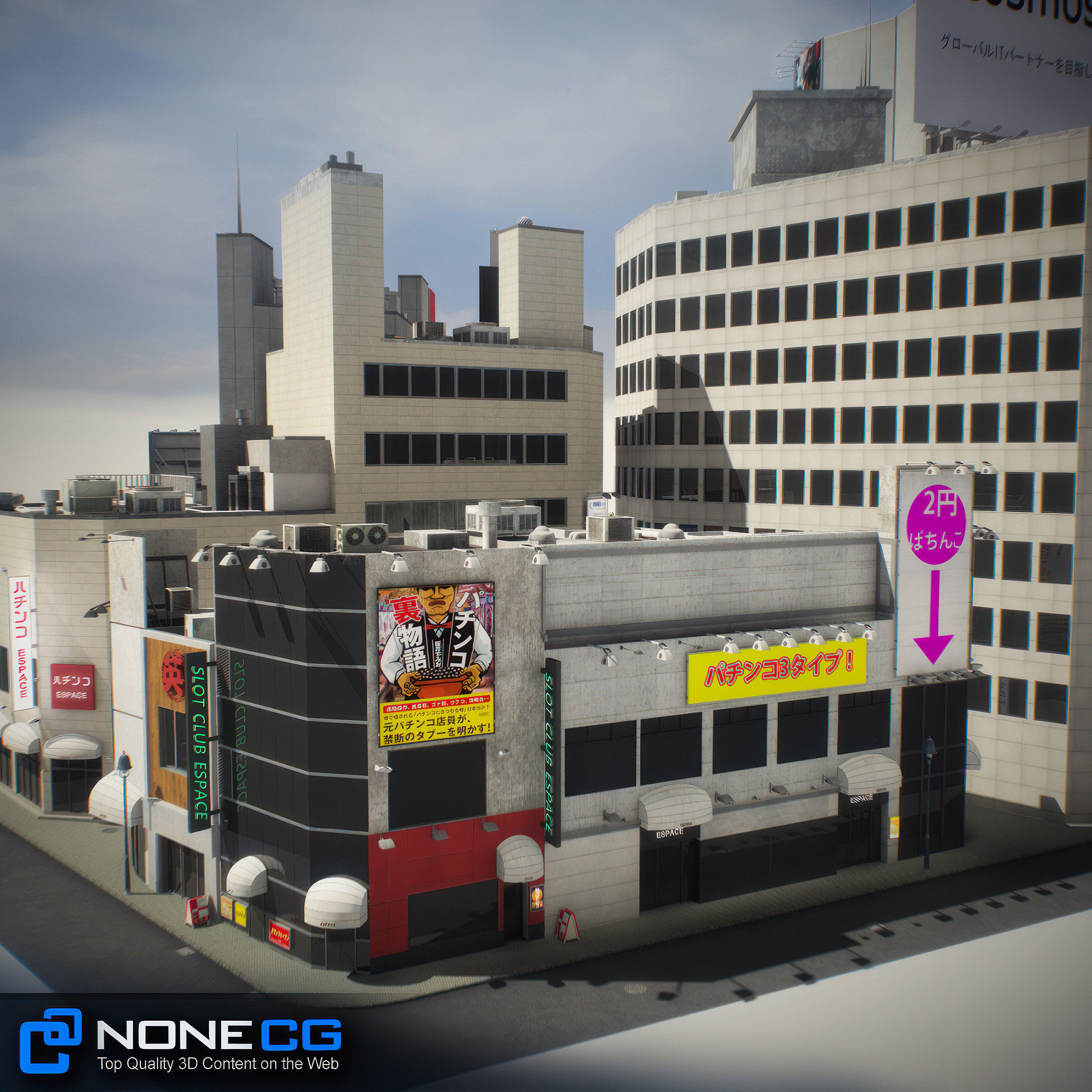 Tokyo Shibuya Block 5 3D model_42